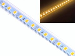 BARA LED 220V / 72 X SMD 5050 / ALB-CALD, 990X12X1MM